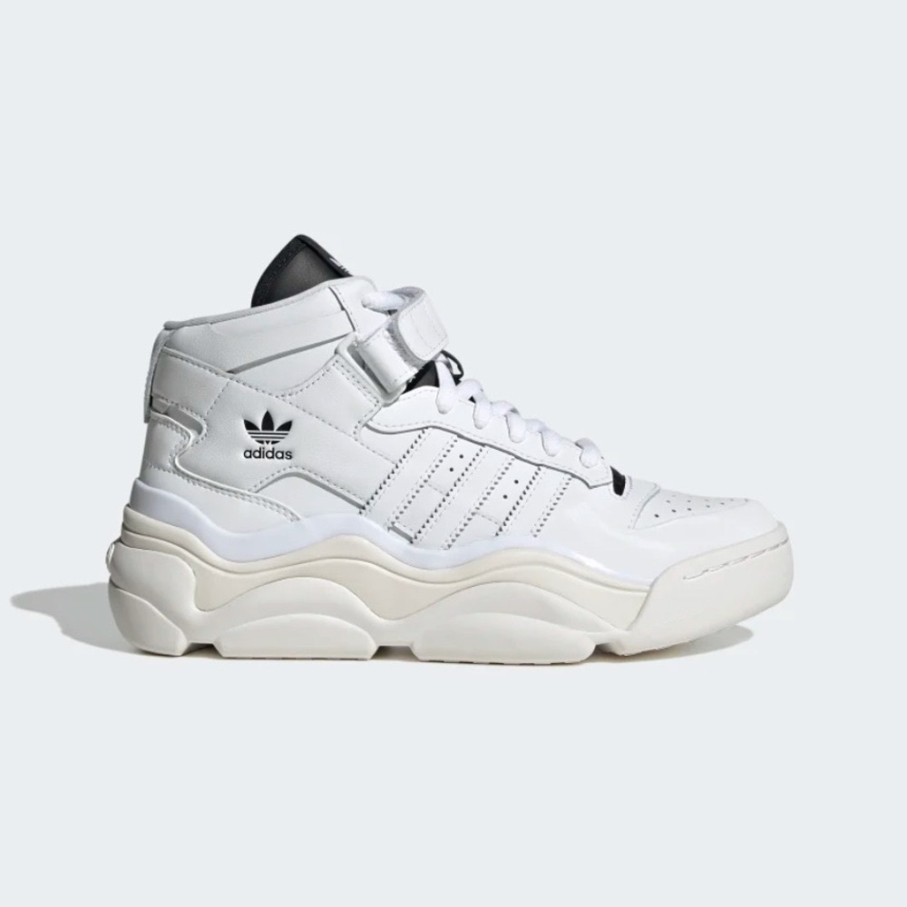 NEW ADIDAS WOMENS FORUM MILLENCON SHOES IN WHITE SIZE 5